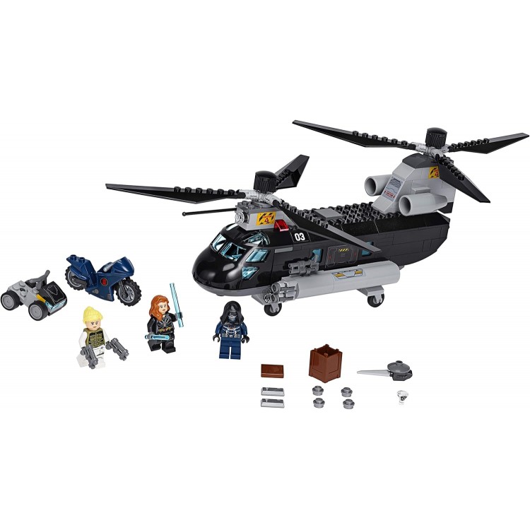 LEGO 76162 Super Heroes Black Widow's Helicopter Chase