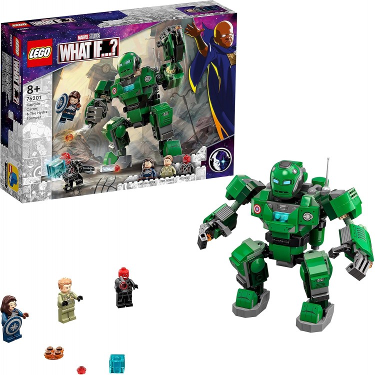 LEGO 76201 Marvel Yüzbaşı Carter ve Hydra Ezici LEGO 76201 Marvel Yüzbaşı Carter ve Hydra Ezici