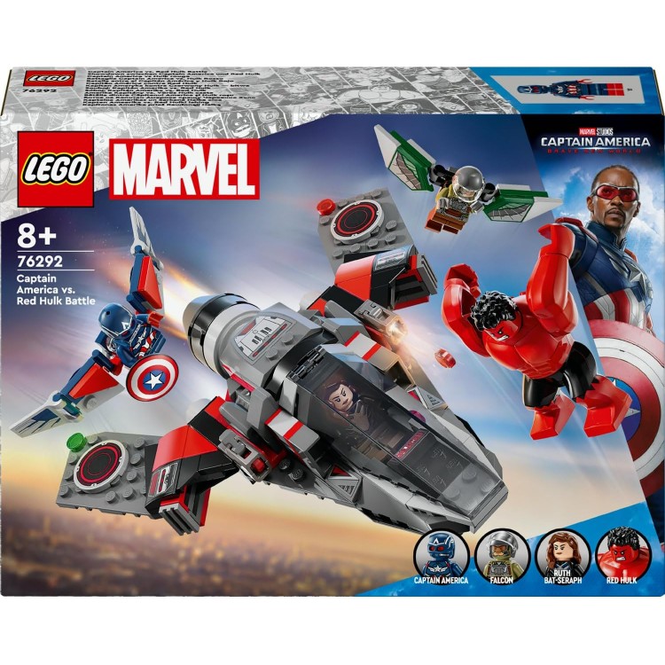 LEGO 76292 Marvel Kaptan Amerika ile Red Hulk Savaşı