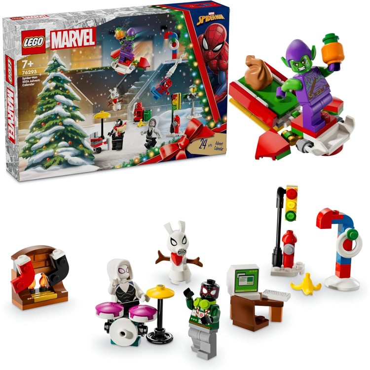 LEGO 76293 Marvel Örümcek Adam 2024 Yılbaşı Takvimi