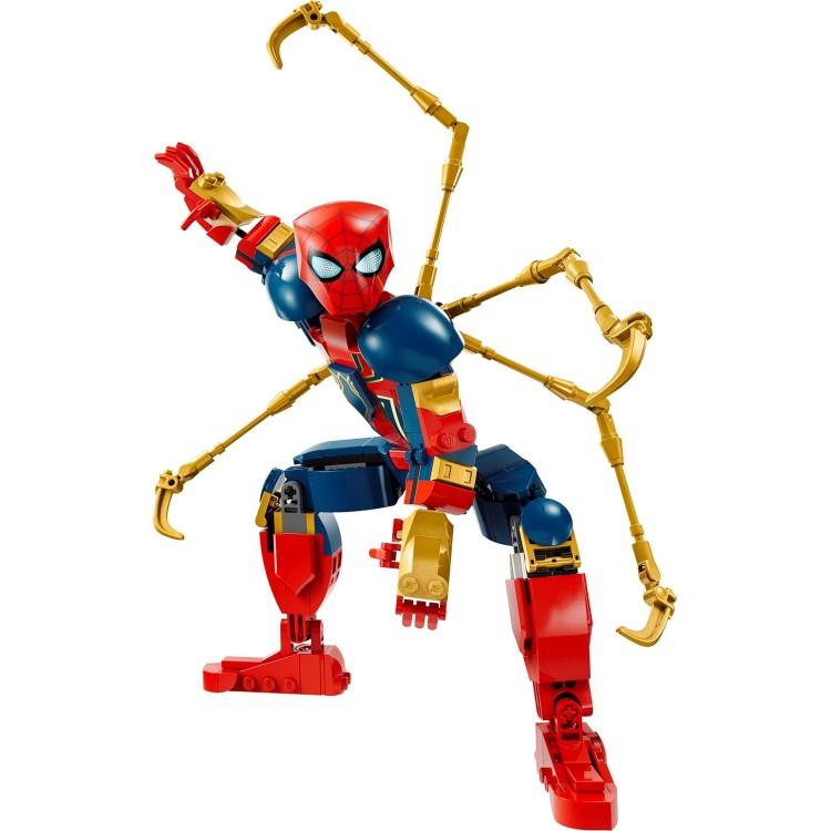 LEGO 76298 Marvel Iron Örümcek Adam Yapım Figürü 
