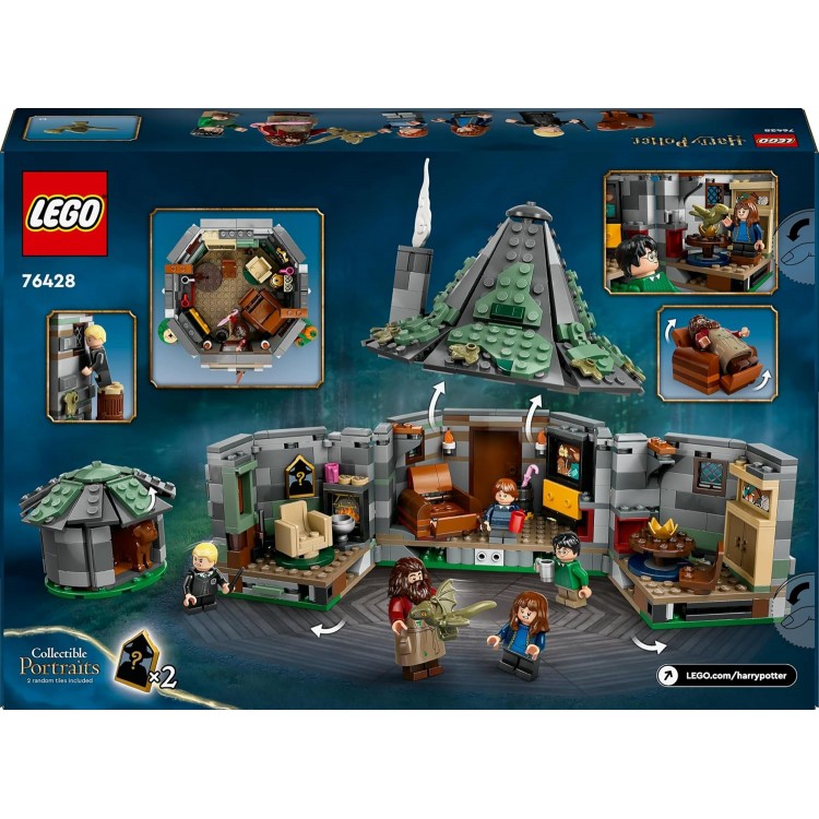 LEGO 76428 Harry Potter Hagrid’in Kulübesi: Beklenmedik Bir Ziyaret LEGO 76428 Harry Potter Hagrid’in Kulübesi: Beklenmedik Bir Ziyaret
