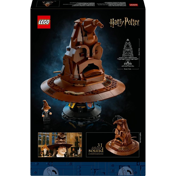 LEGO 76429 Harry Potter Konuşan Seçmen Şapka