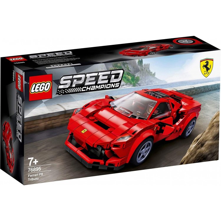 LEGO 76895 Speed Champions  Ferrari F8 Tributo