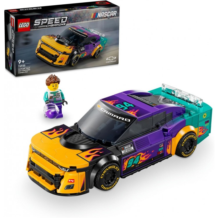LEGO 76935 Speed Champions NASCAR Next Gen Chevrolet Camaro ZL1