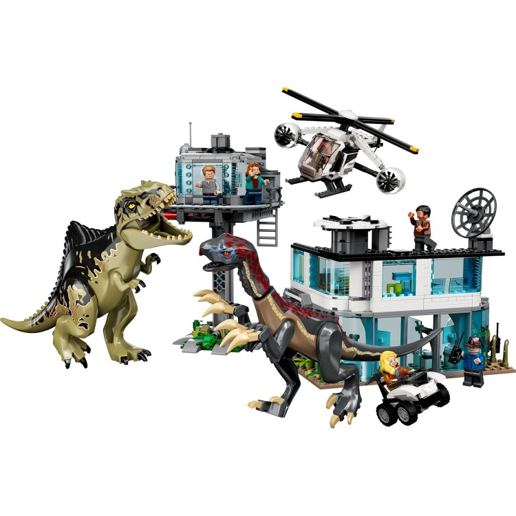 LEGO 76949 Jurassic World Giganotosaurus ve Therizinosaurus Saldırısı