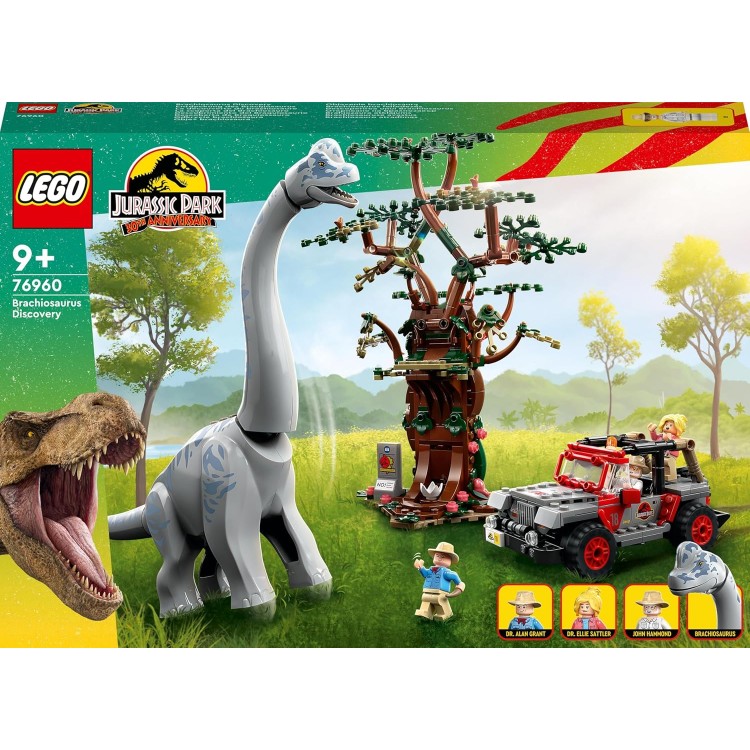 LEGO 76960 Jurassic Park Brachiosaurus Keşfi 