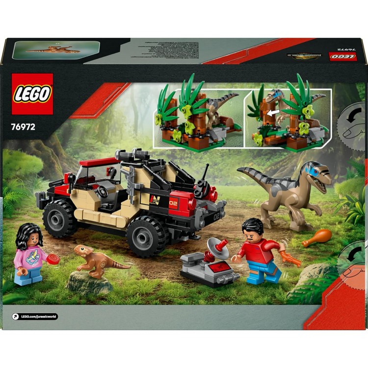 LEGO 76972 Jurassic World Raptor Arazi Kaçışı 