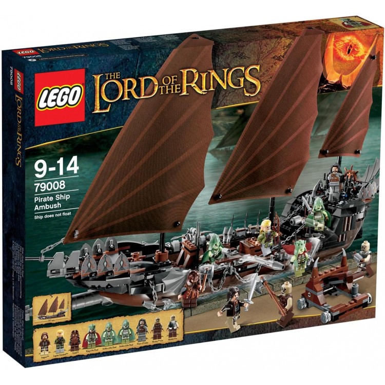 LEGO 79008 The Lord Of The Rings Pirate Ship Ambush