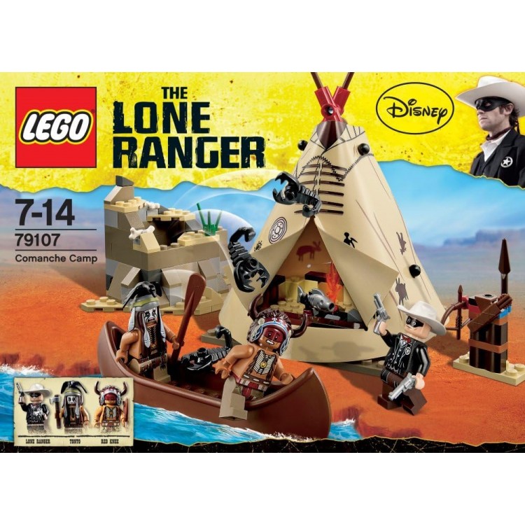 Lego 79107 The Lone Ranger Comanche Camp