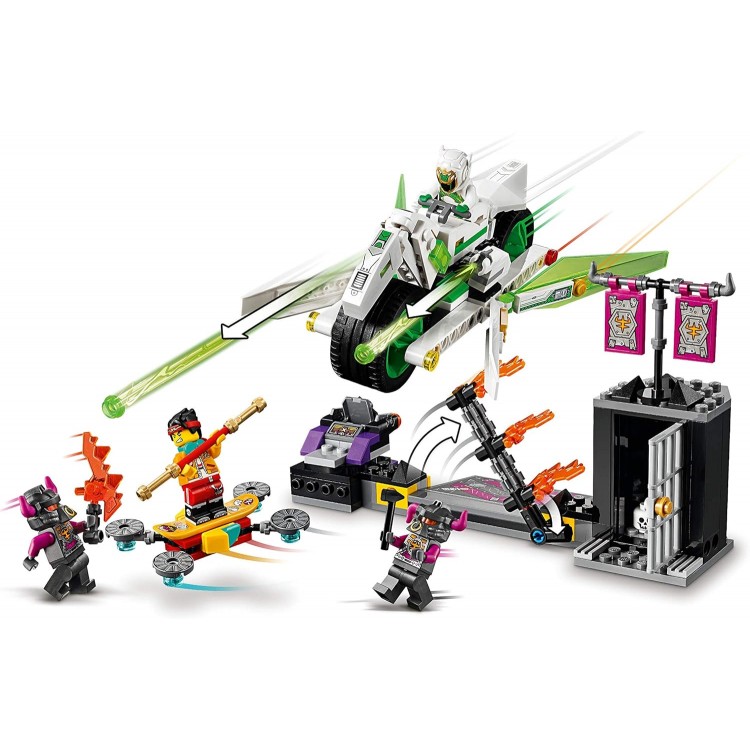 LEGO 80006 Monkie Kid White Dragon Horse Bike LEGO 80006 Monkie Kid White Dragon Horse Bike