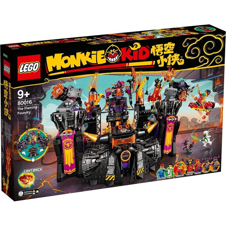 Lego 80016 Monkie Kid The Flaming Foundry