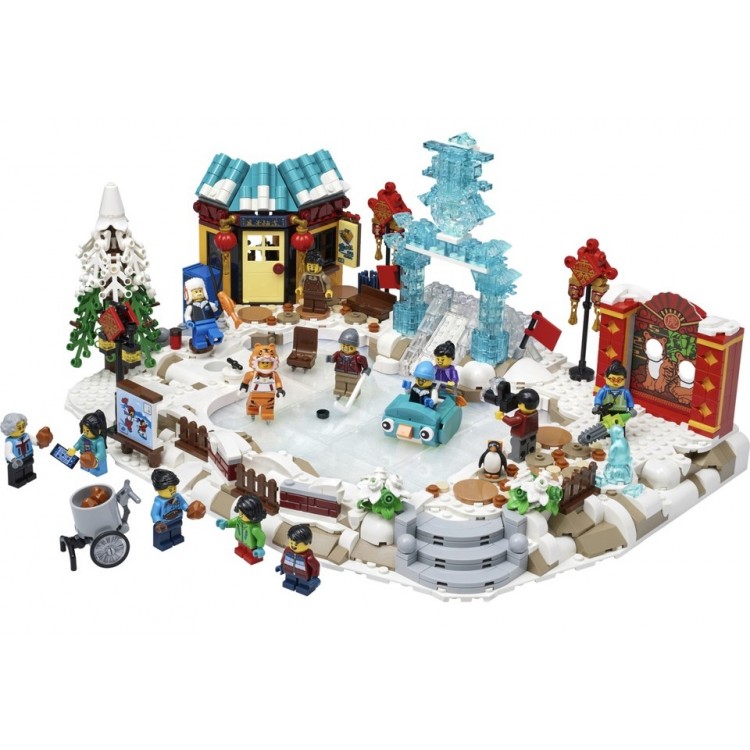 LEGO 80109 Chinese Festivals Yeni Ay Yılı Buz Festivali
