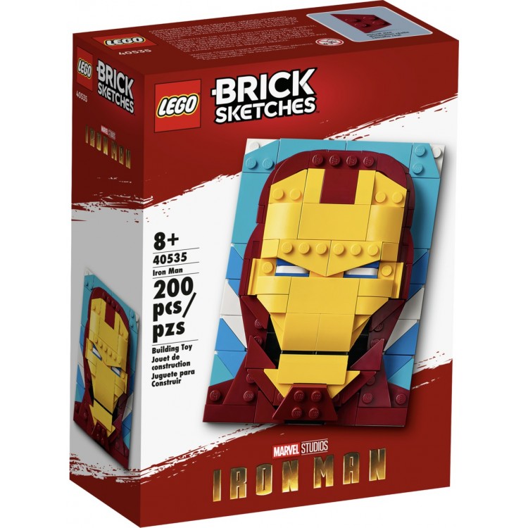 LEGO Brick Sketches Iron Man 40535