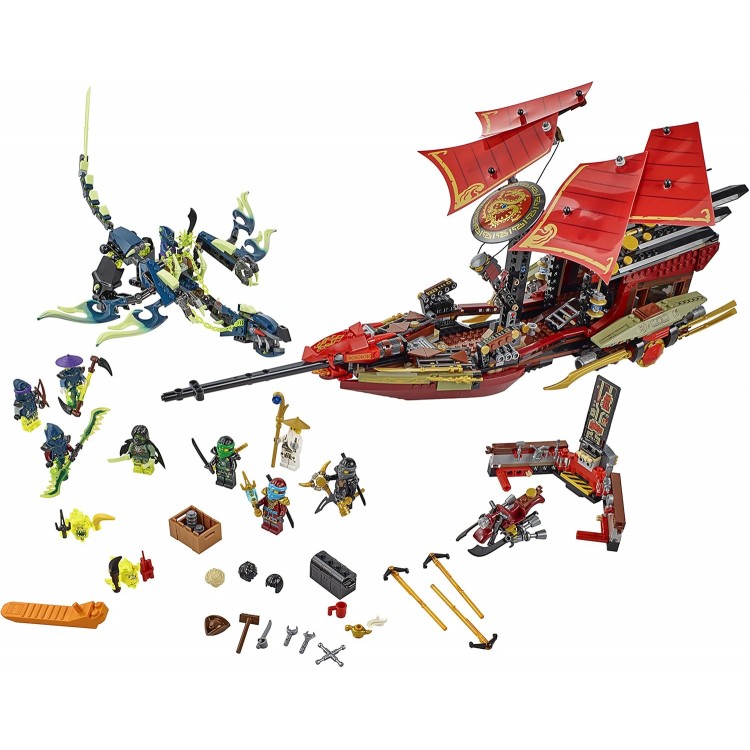 LEGO Ninjago 70738 Destiny's Bounty'nin Son Uçuşu LEGO Ninjago 70738 Destiny's Bounty'nin Son Uçuşu