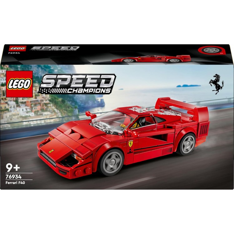 LEGO 76934 Speed Champions Ferrari F40 Süper Araba LEGO 76934 Speed Champions Ferrari F40 Süper Araba