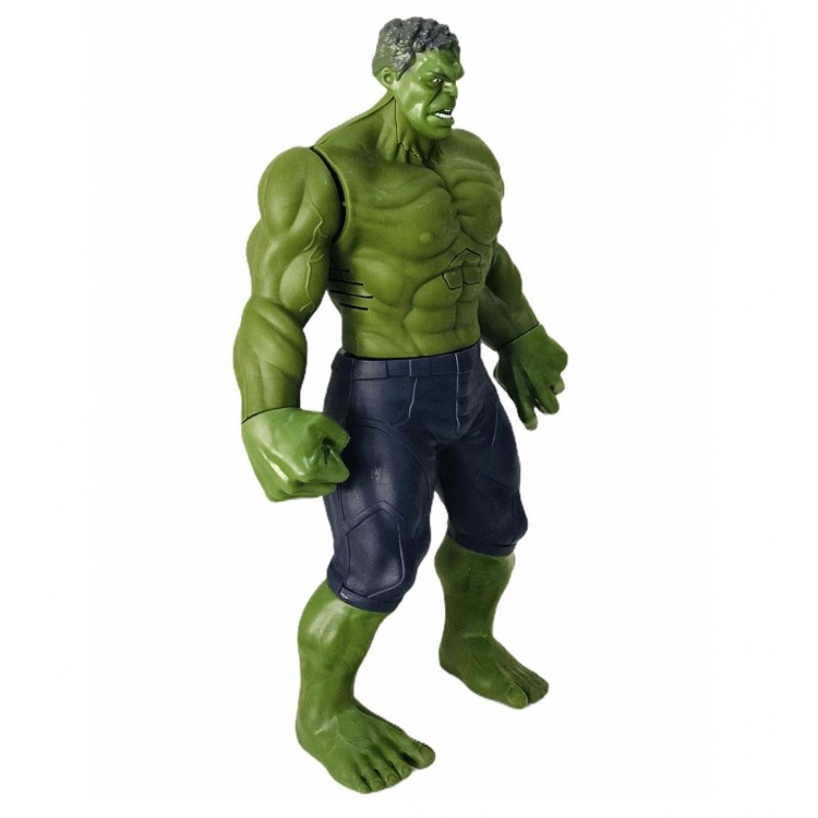 Marvel Avengers Yenilmezler Aksiyon Karakter Figür Işıklı Sesli Oyuncak Dev Hulk Yeşil Hulk 30 cm