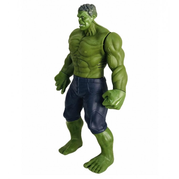 Marvel Avengers Yenilmezler Aksiyon Karakter Figür Işıklı Sesli Oyuncak Dev Hulk Yeşil Hulk 30 cm