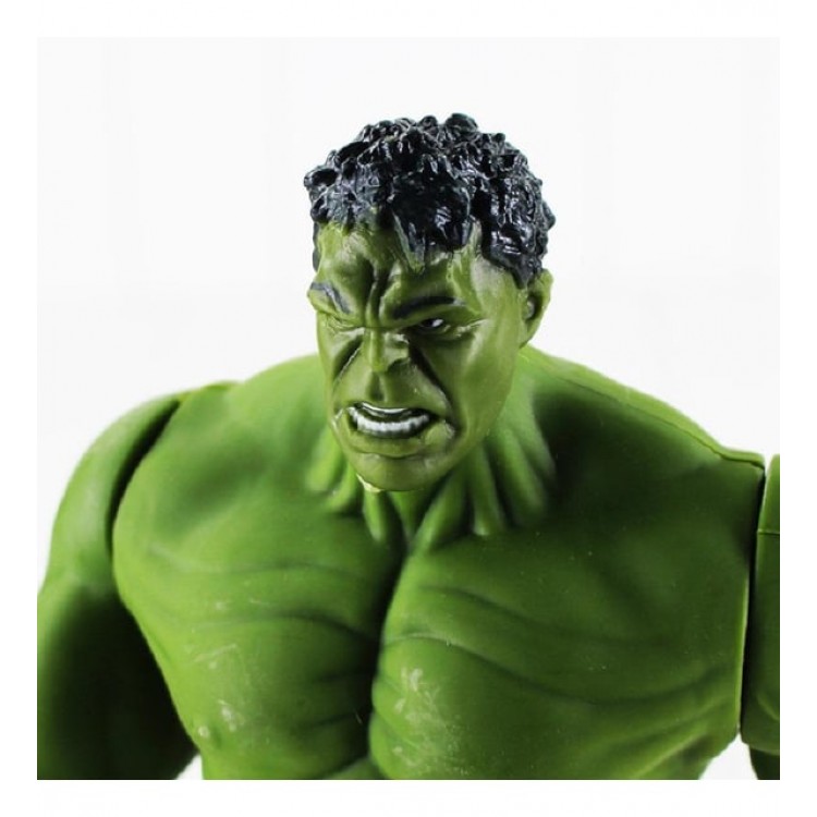 Marvel Avengers Yenilmezler Aksiyon Karakter Figür Işıklı Sesli Oyuncak Dev Hulk Yeşil Hulk 30 cm