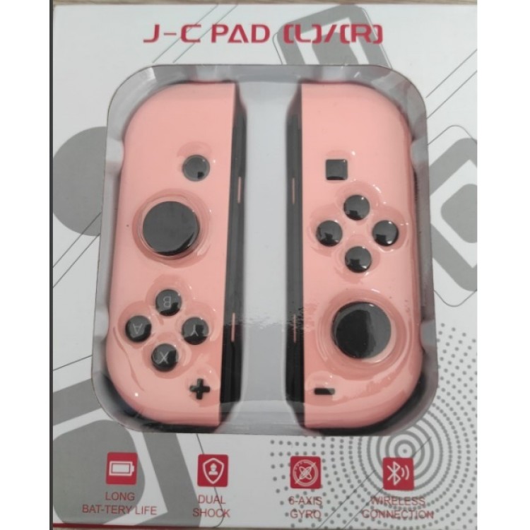 Nintendo Switch Joycon Controller Oyun Konsolu Kumandası Pastel Pembe Switch Joy-con