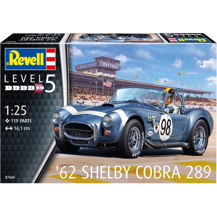 Revell Maket Model Kit 62 Shelby Cobra 07669 Revell Maket Model Kit 62 Shelby Cobra 07669