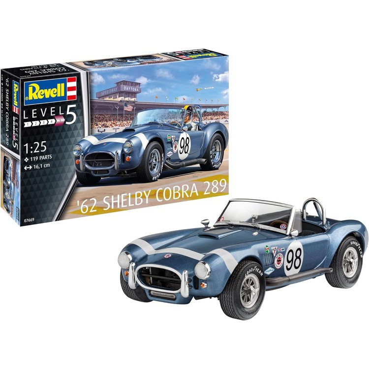 Revell Maket Model Kit 62 Shelby Cobra 07669 Revell Maket Model Kit 62 Shelby Cobra 07669