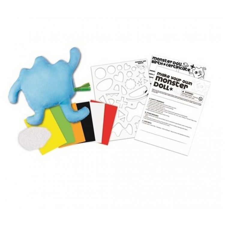 Sevimli Canavar Bebek Tasarımı El Beceri Oyuncağı