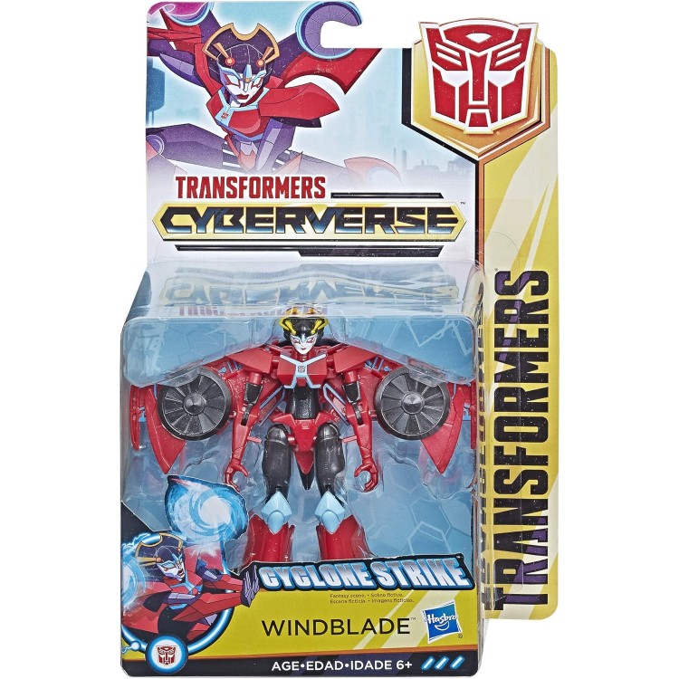 TRANSFORMERS -733.125 Transformers Cyberverse Savaşçı Sınıf Windblade Cyclone Strike Aksiyon Figürü