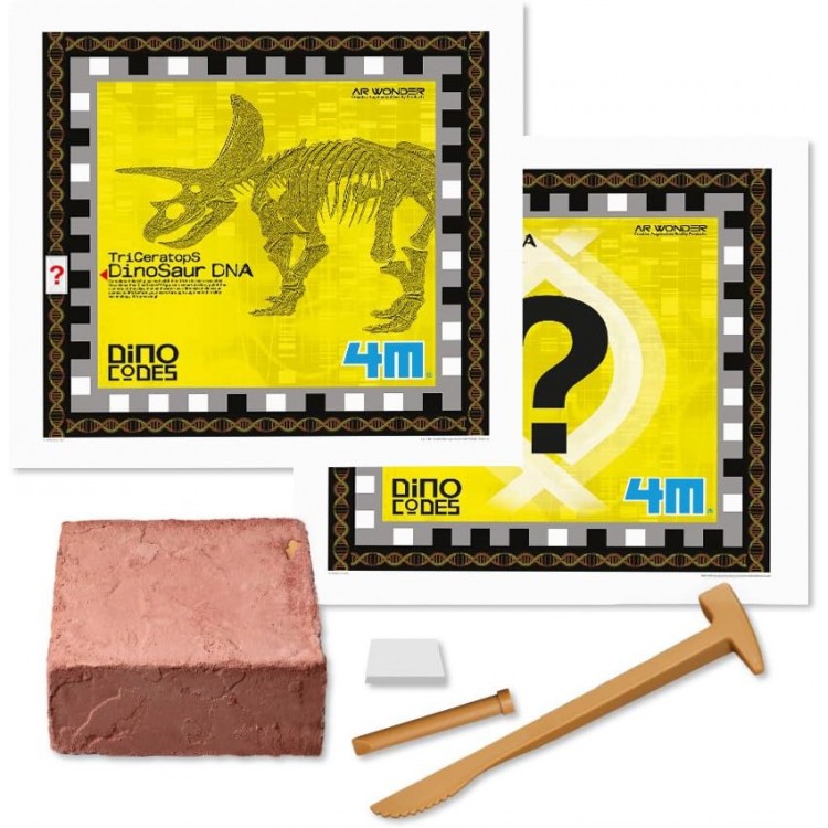 Triceratops DinoSaur DNA/ Dinozor DNA Triceratops Kazı Keşfetme Seti